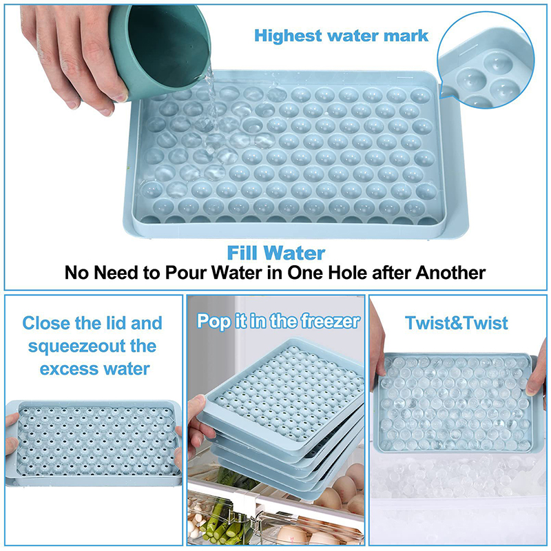 Mini Ice Cube Tray 104 Holes R - Ice Mold Sphere incelemesi ve fiyatı