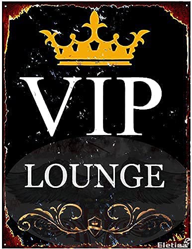 Metal tin Sign Decor VIP Loung - Home Bar Lounge incelemesi ve fiyatı