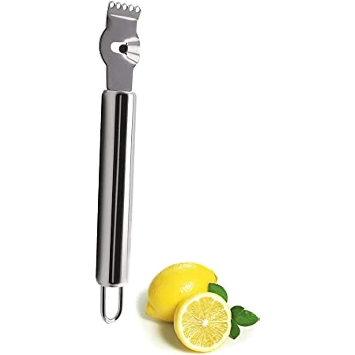 Silver Lemon Zester Tool/Corer - Peeler Channel Knife incelemesi ve fiyatı
