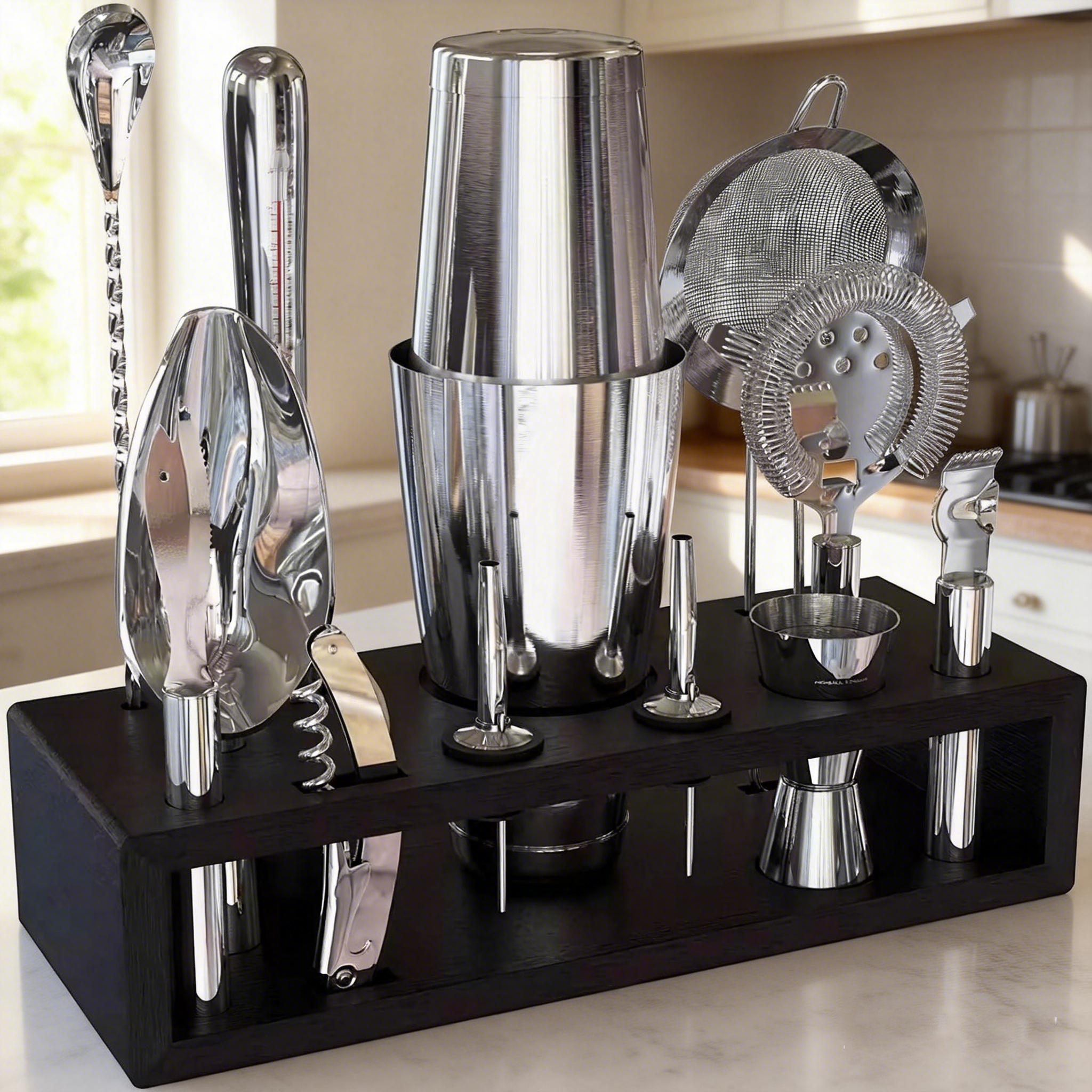 stllCamol 14-Piece Stainless S - Boston Shaker Set incelemesi ve fiyatı