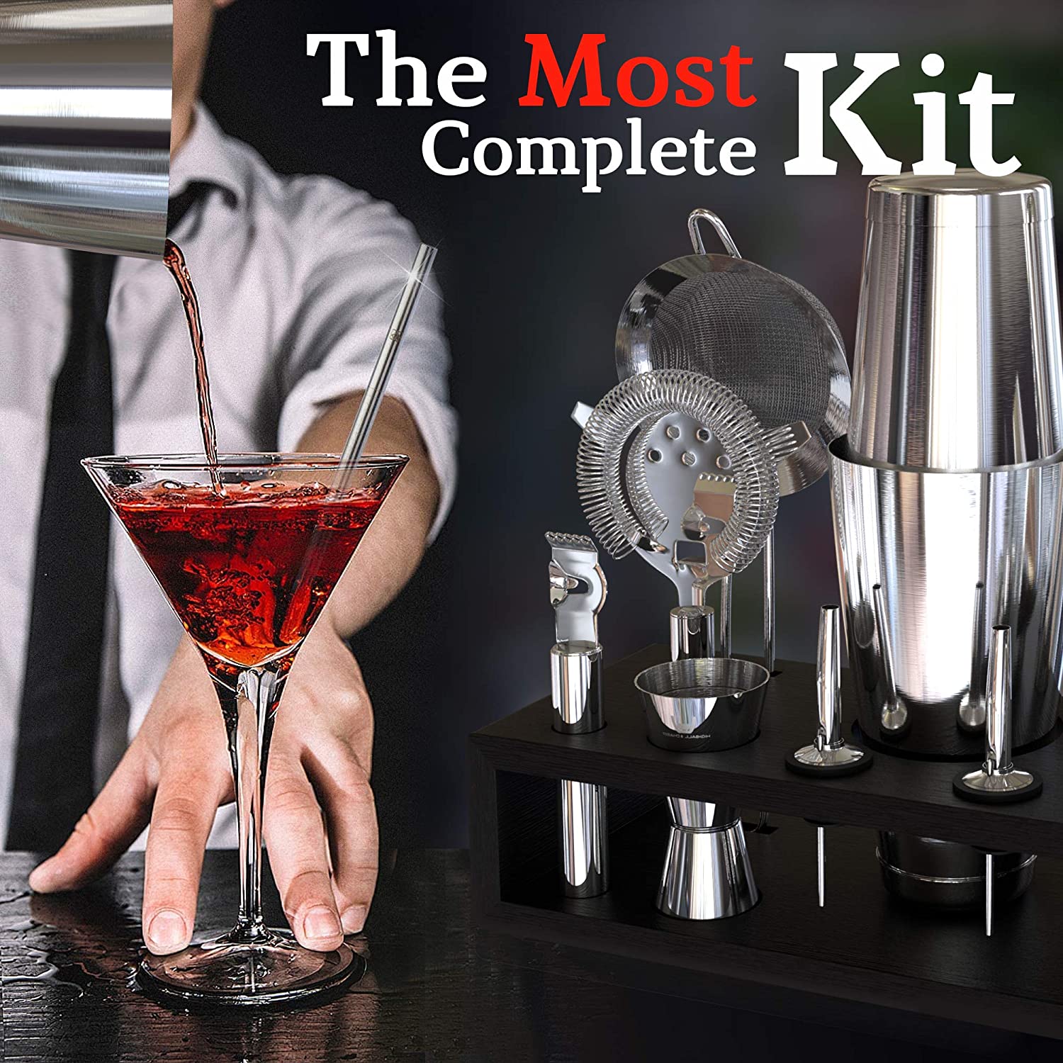 stllCamol 14-Piece Stainless S - Boston Shaker Set incelemesi ve fiyatı