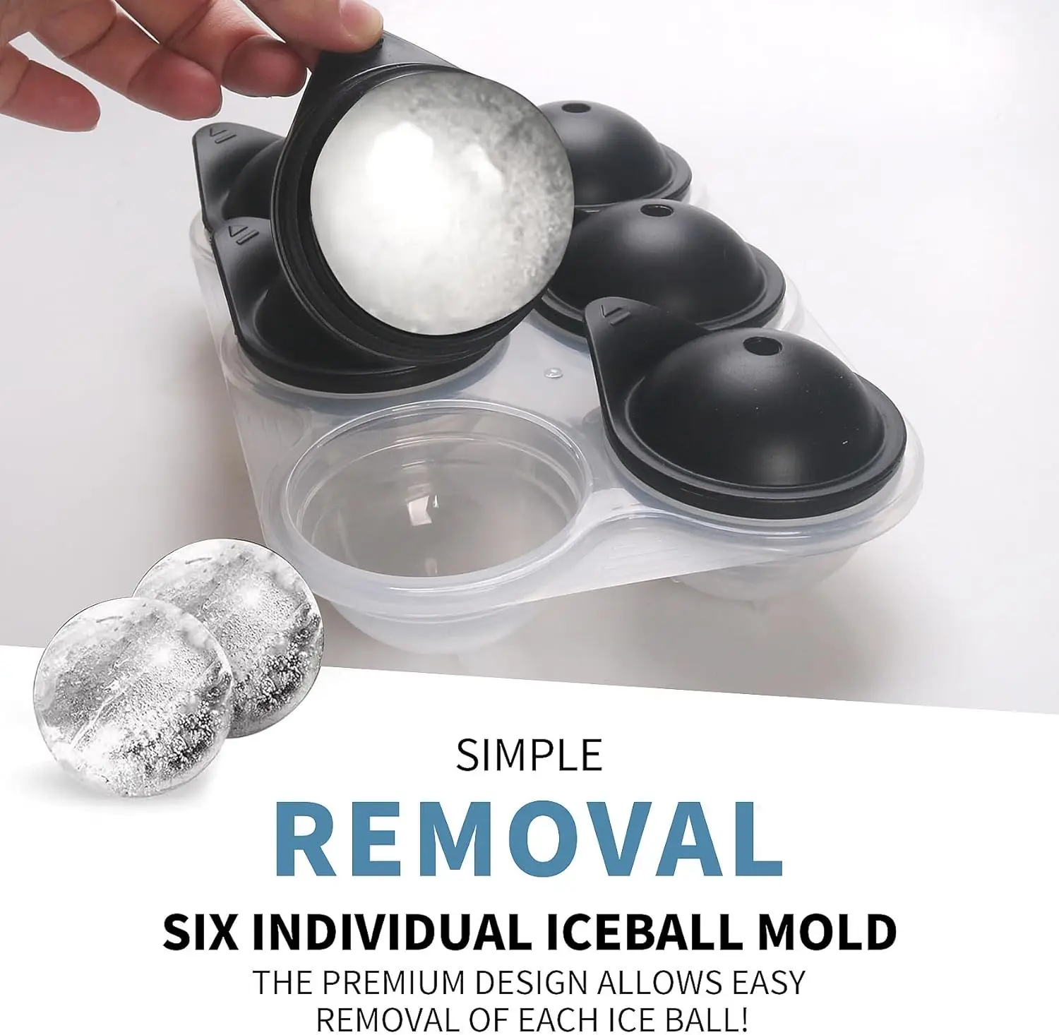 Large Silicone Ice Cube Tray W - Ice Mold Sphere incelemesi ve fiyatı