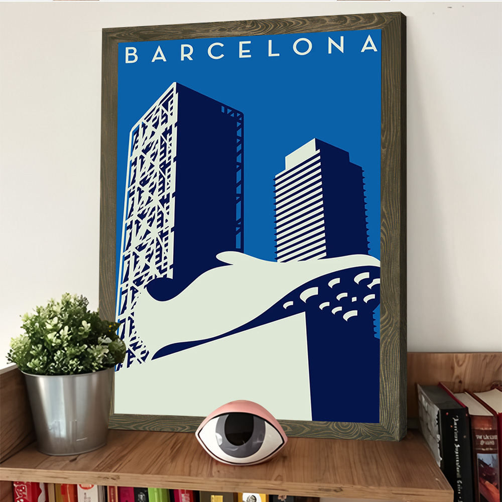 Barcelona Cityscape With Socce - Home Barcelona incelemesi ve fiyatı