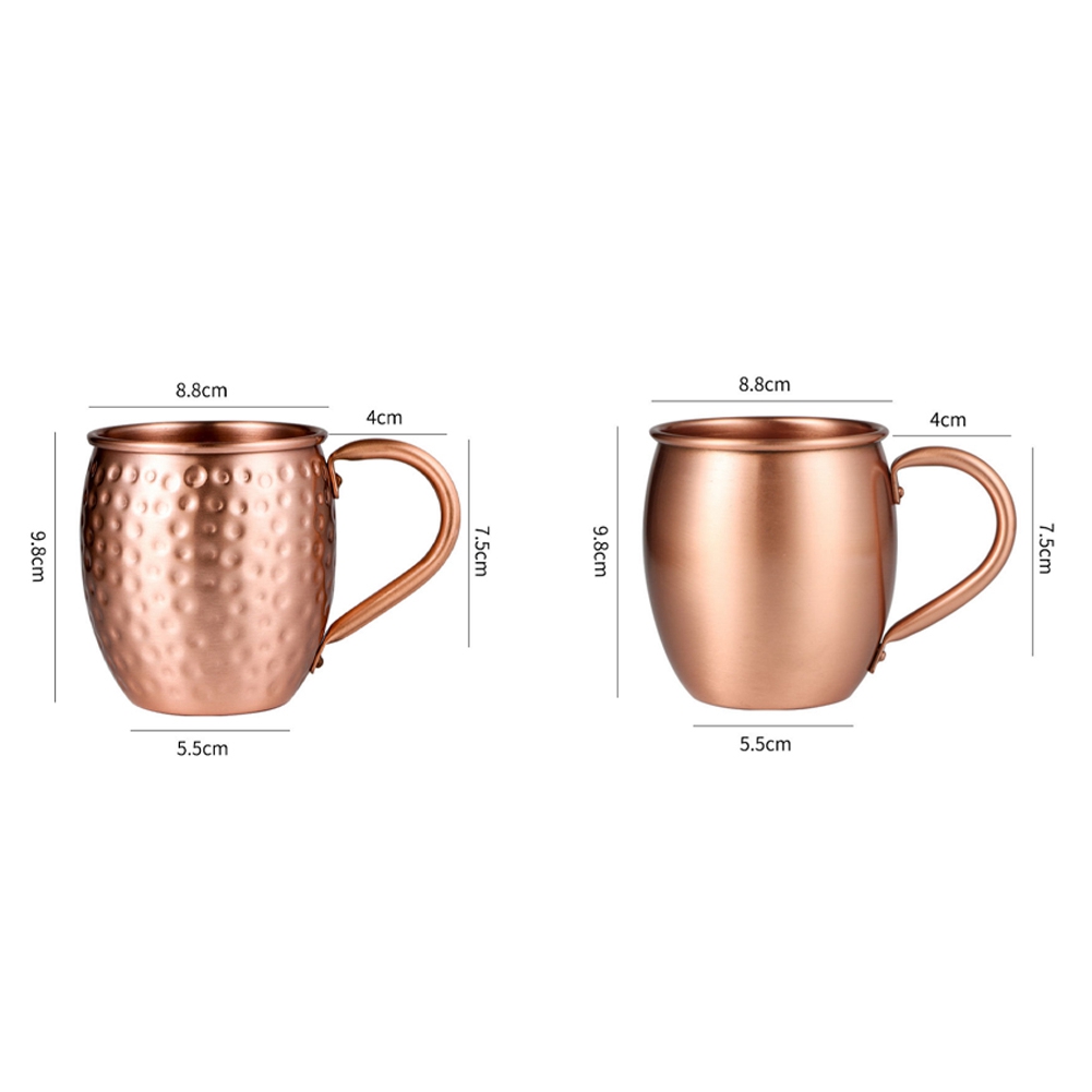 530ML 100% Pure Copper Mug Mug - Mule Copper Mug incelemesi ve fiyatı
