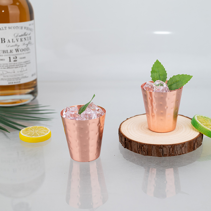 Hammered Pure Copper Shot Glas - Mule Copper Mug incelemesi ve fiyatı