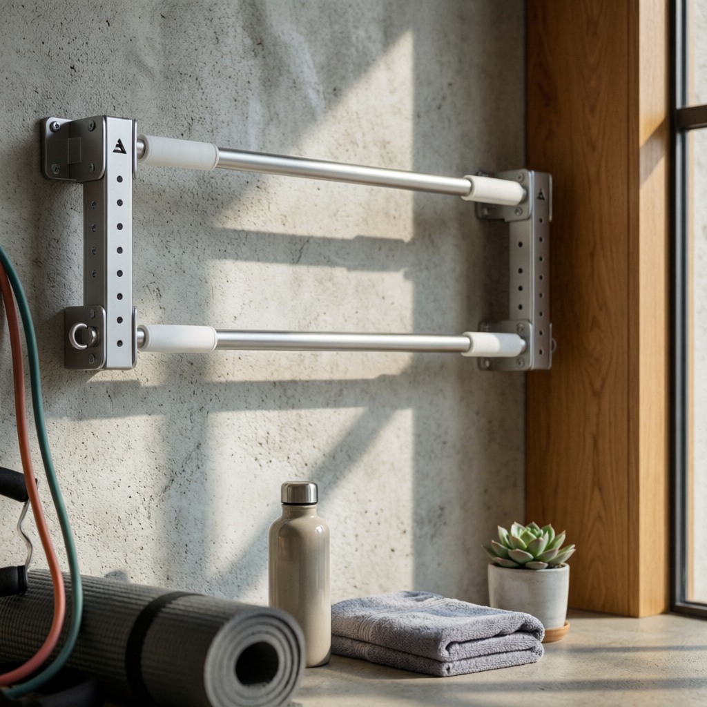 Pull-up Bar with Hanging Rings - Home Bar And Gym incelemesi ve fiyatı