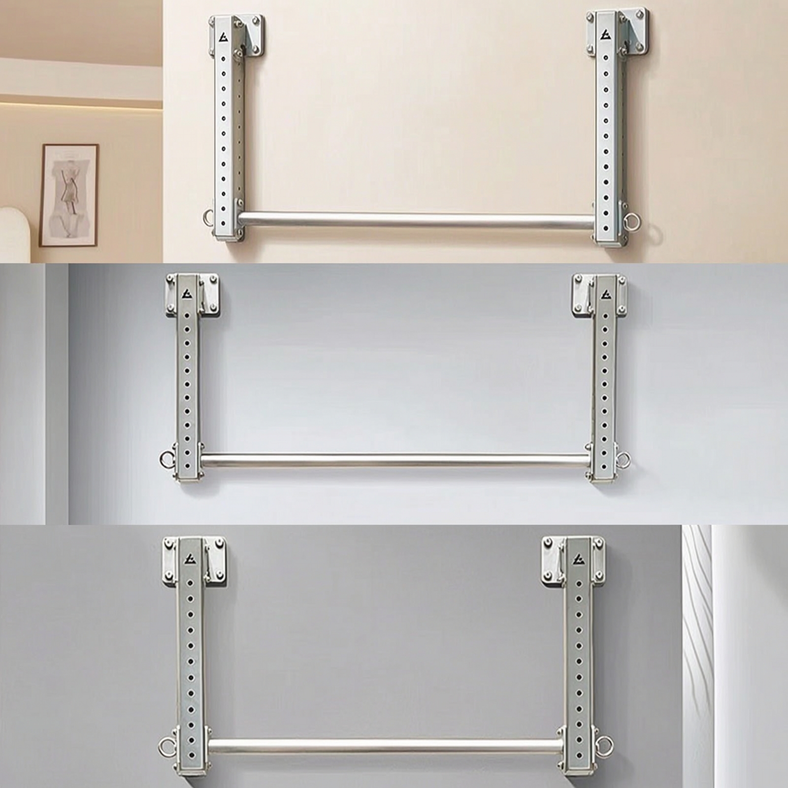 Pull-up Bar with Hanging Rings - Home Bar And Gym incelemesi ve fiyatı