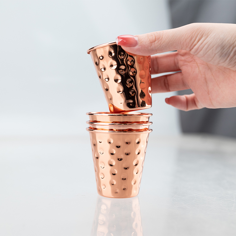 Hammered Copper Shot Glass 60m - Mule Copper Mug incelemesi ve fiyatı