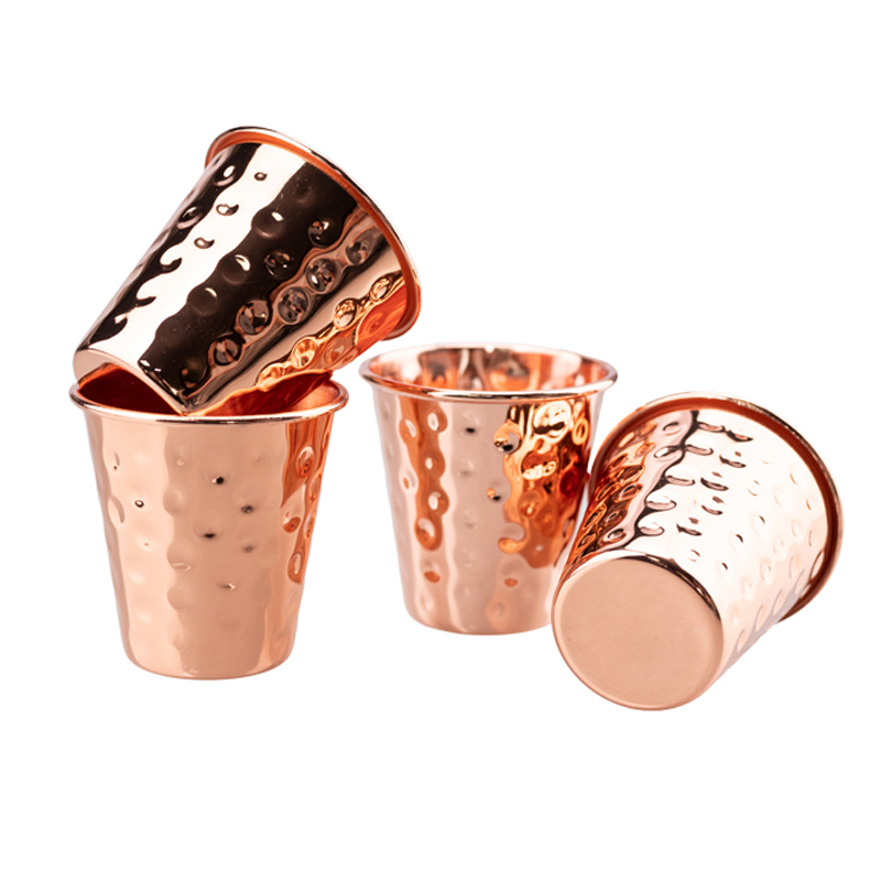 Hammered Copper Shot Glass 60m - Mule Copper Mug incelemesi ve fiyatı