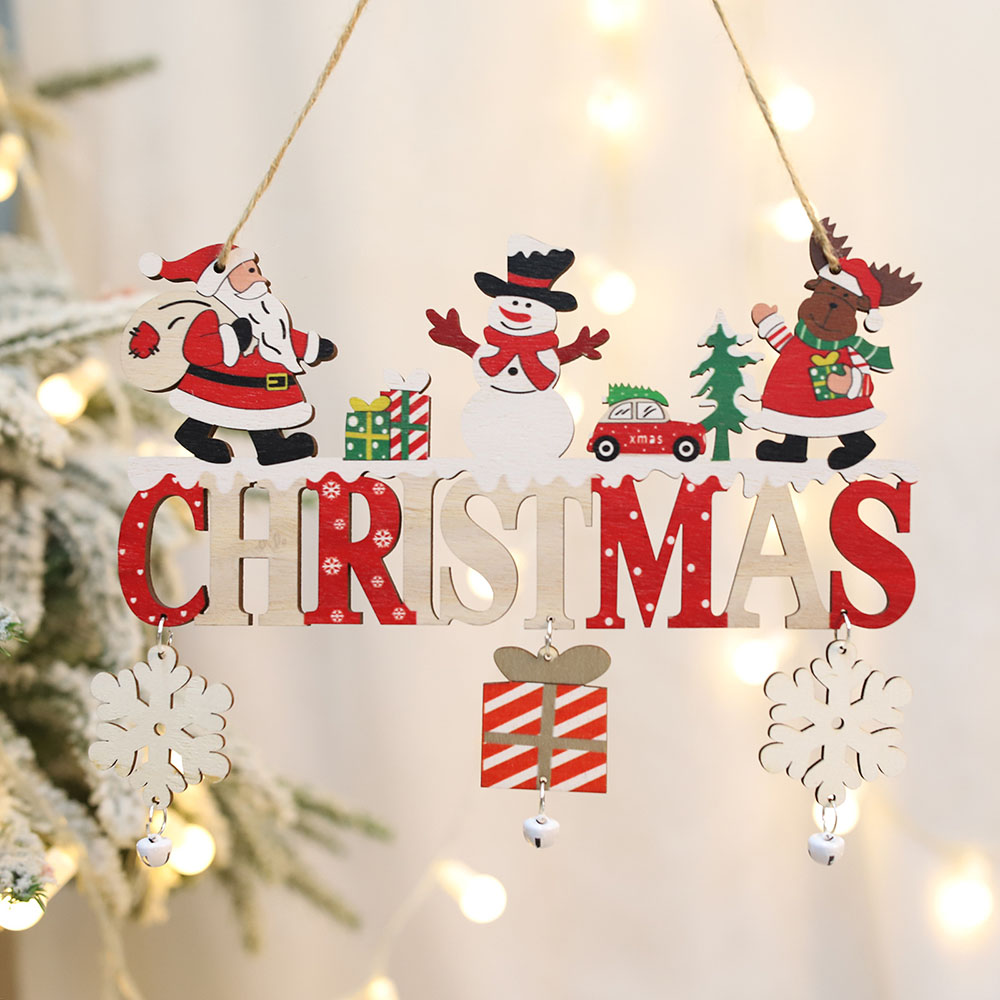 Wooden Christmas Hanging Penda - Home Bargains incelemesi ve fiyatı