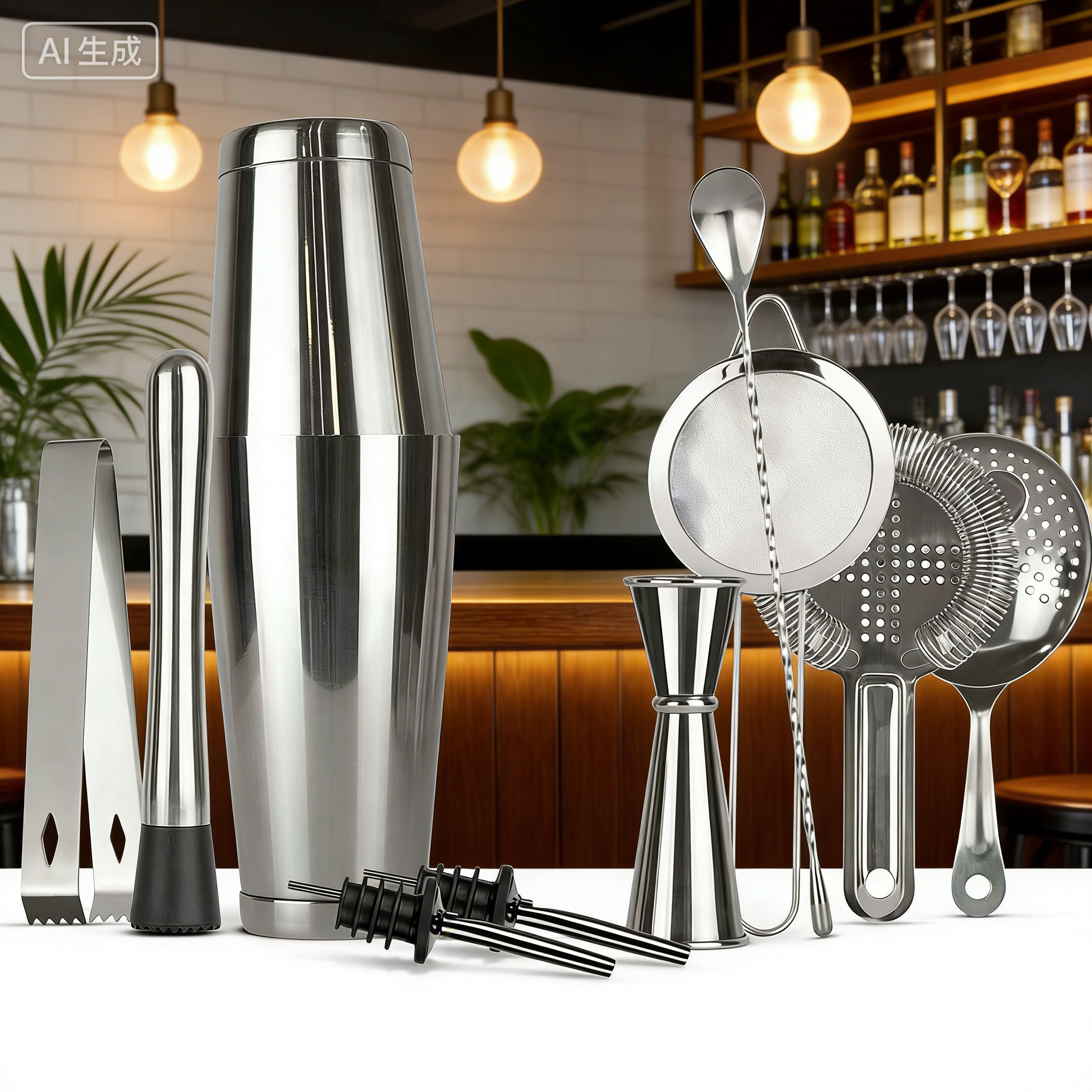 stllCAMOL FACTORY 11 Pieces Si - Boston Shaker Set incelemesi ve fiyatı