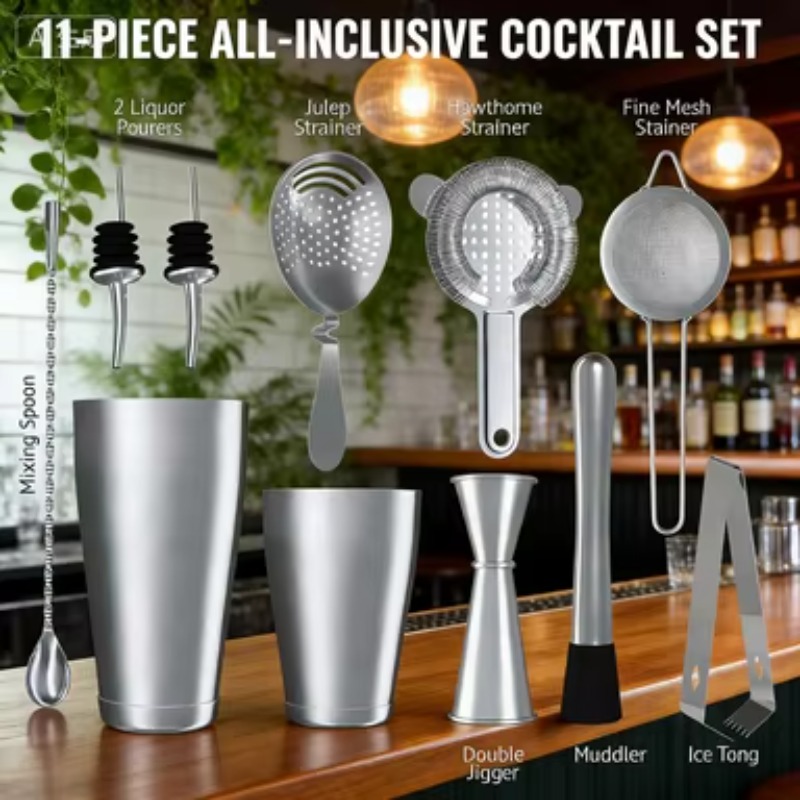 stllCAMOL FACTORY 11 Pieces Si - Boston Shaker Set incelemesi ve fiyatı