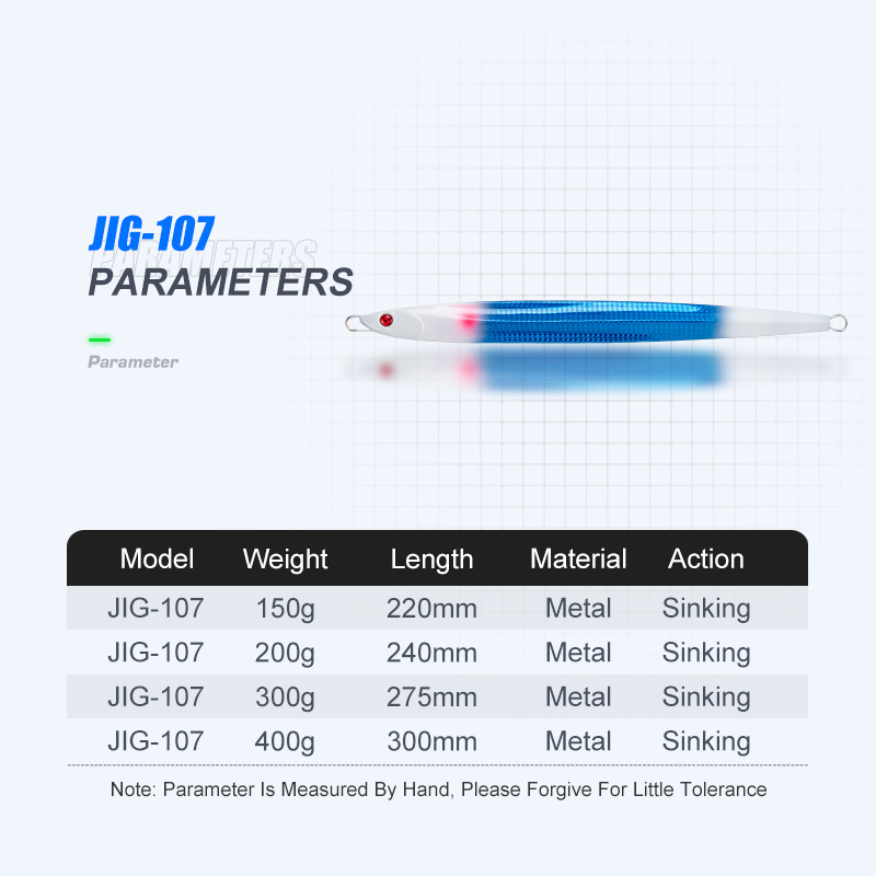 TEASER J107 150G-400G Fast-sin - Jigger Double Sided incelemesi ve fiyatı
