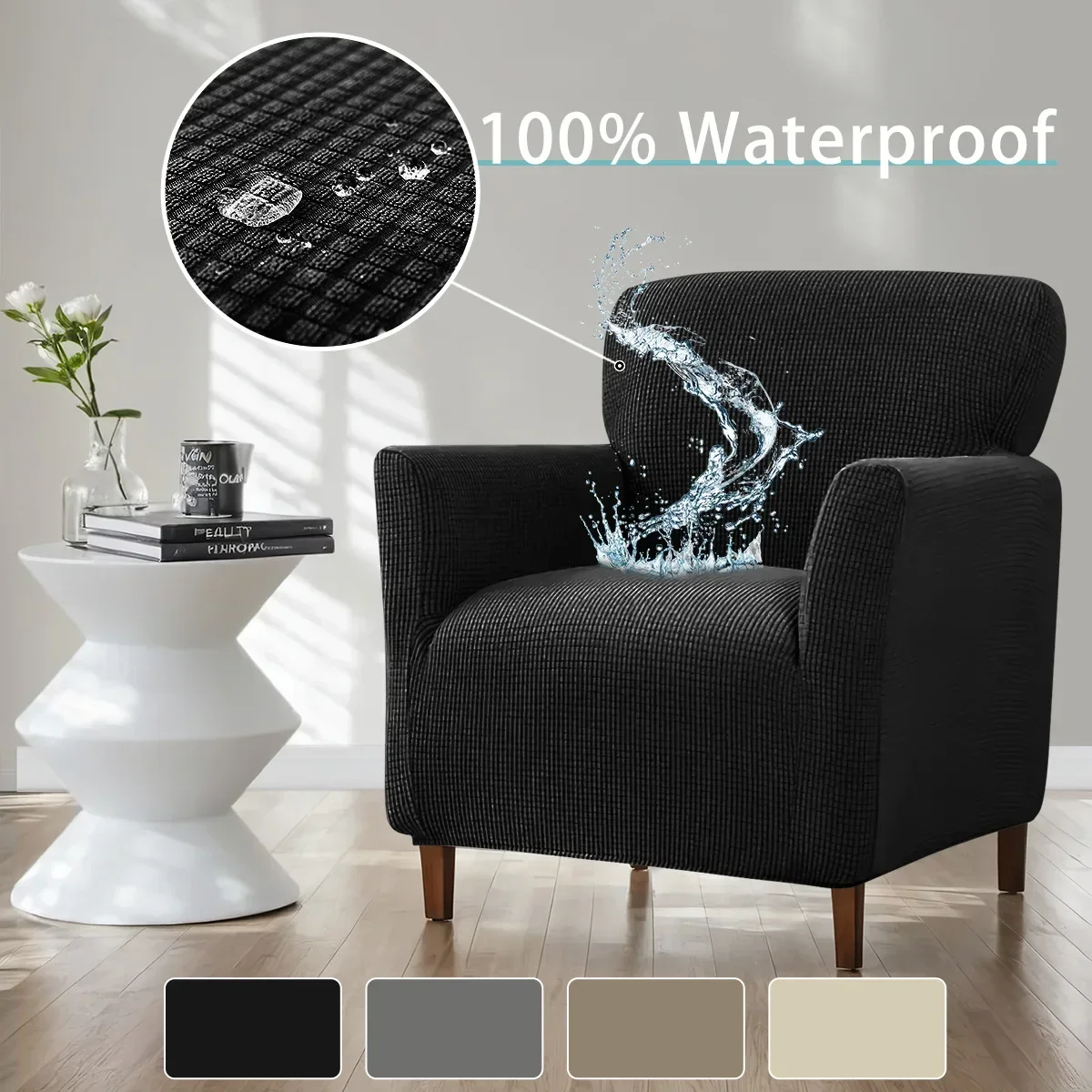 Sretch Elastic Single Sofa Cov - Home Bar Lounge incelemesi ve fiyatı