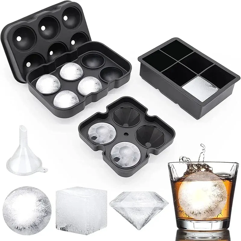 1pc Ice Cube Trays Silicone Ic - Ice Mold Sphere incelemesi ve fiyatı