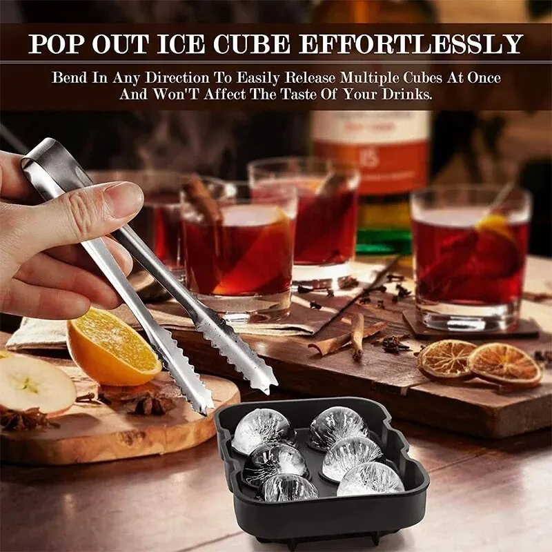 1pc Ice Cube Trays Silicone Ic - Ice Mold Sphere incelemesi ve fiyatı