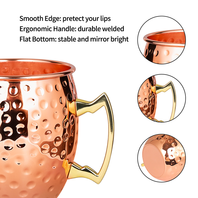 Moscow Mule Stainless Steel Mu - Mule Copper Mug incelemesi ve fiyatı